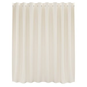 Изображение товара Штора для ванной навесная WasserKraft Vils SC-10102, 200 x 200 см, бежевый