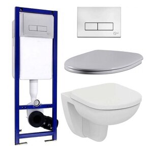 Изображение товара Инсталляция Ideal Standard W3710AA с унитазом Rimless и микролифтом 25 лет гарантия