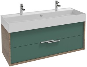 Изображение товара Тумба под раковину Jacob Delafon Vivienne 120 см с ящиками и без ручек