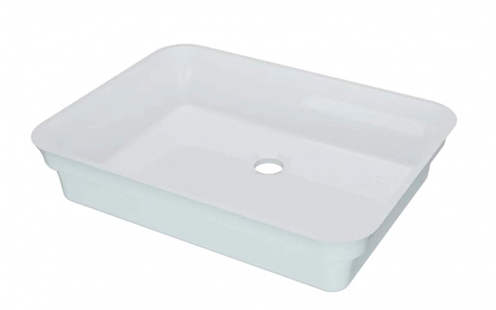 Изображение товара Раковина Andrea Effie 50, 50 см, искусственный мрамор, белая