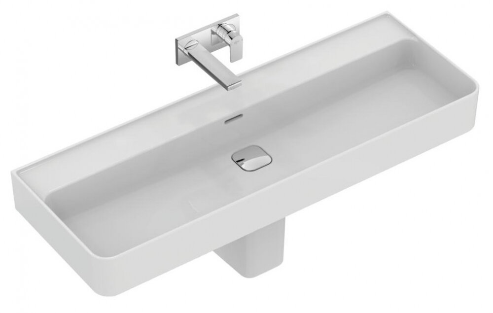 Изображение товара Раковина Ideal Standard Strada II T364101 120 см белая прямоугольная угол пеналь