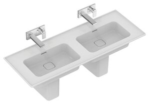 Изображение товара Раковина двойная Ideal Standard Strada II T363601 Vanity 124 см, белый