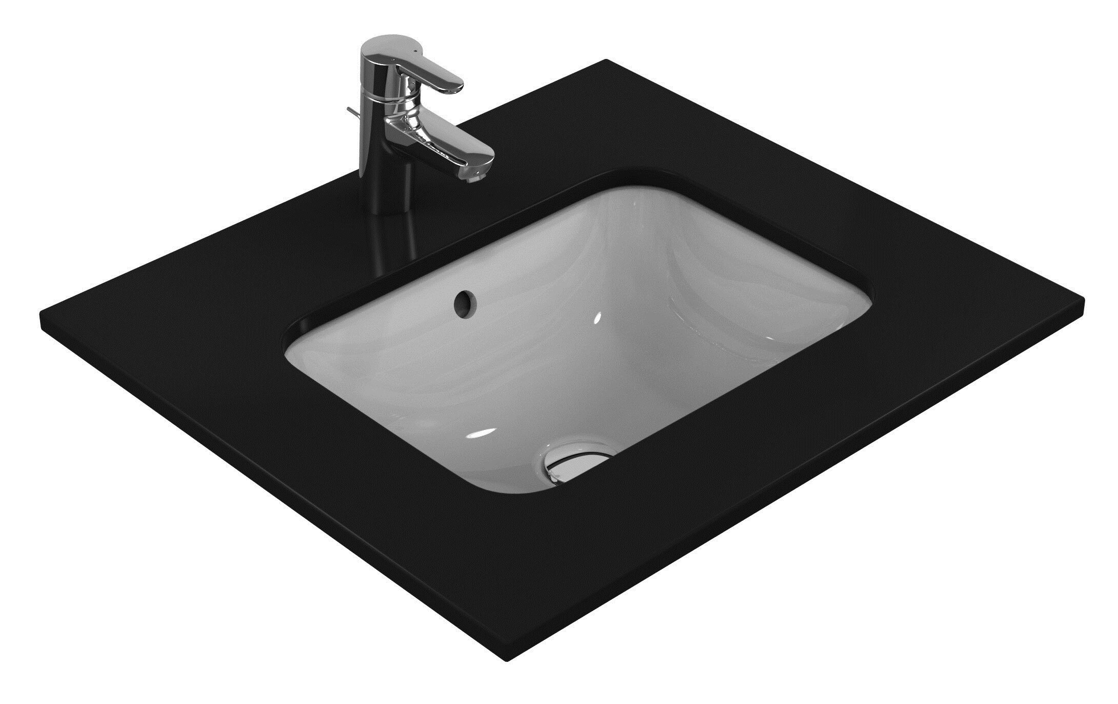 Изображение товара Раковина Ideal Standard Connect E505801 50x38 см белая встроенная