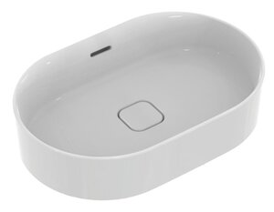 Изображение товара Раковина Ideal Standard Strada II Oval Vessel 60 см белая с переливом урегулировка в углу