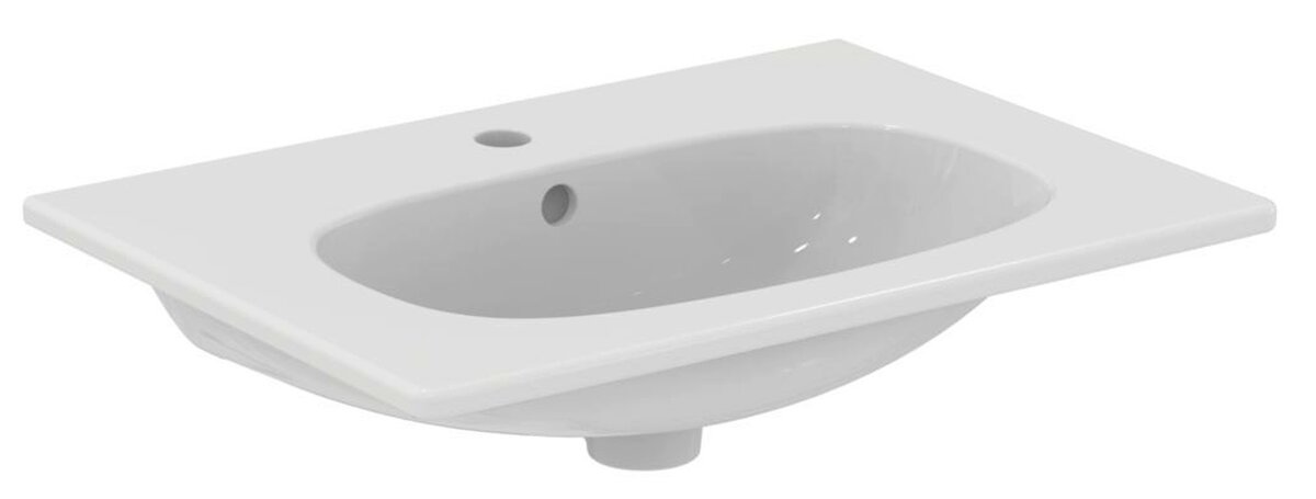 Изображение товара Раковина Ideal Standard Tesi T3510V1 60 см, белая, фарфор