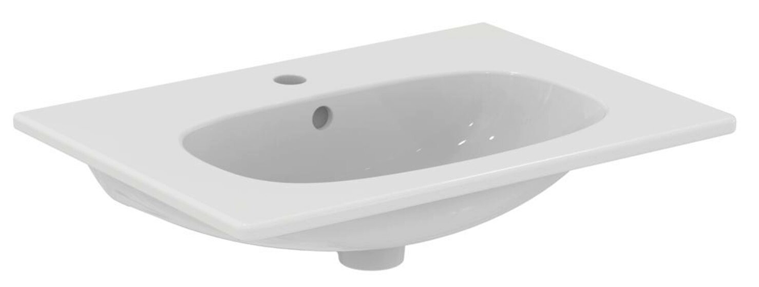 Изображение товара Раковина Ideal Standard Tesi T3510V1 60 см, белый фарфор, угловая монтаж Изображение товара Раковина Ideal Standard Tesi T3510V1 60 см, белый фарфор, угловая монтаж