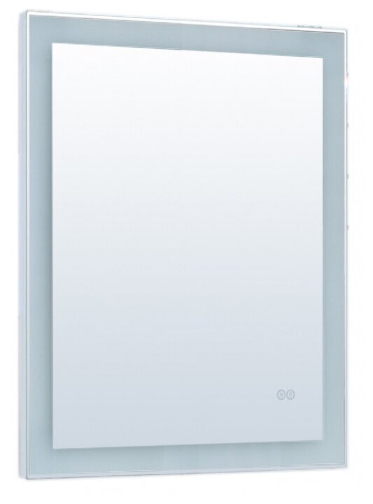 Изображение товара Зеркало Aquanet Алассио 8085 с LED подсветкой белое 80x85 см