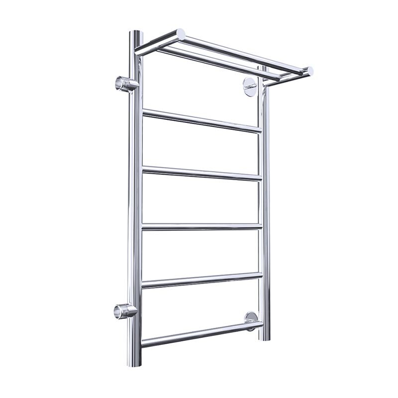 Изображение товара Полотенцесушитель Тругор Аспект ПМ 1 П 50x80 с полкой и боковым подключением хром