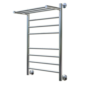 Изображение товара Полотенцесушитель Тругор Аспект НП 2 П 80*40 (ЛЦ6), ширина 40 см, высота 80 см, с полкой, хром