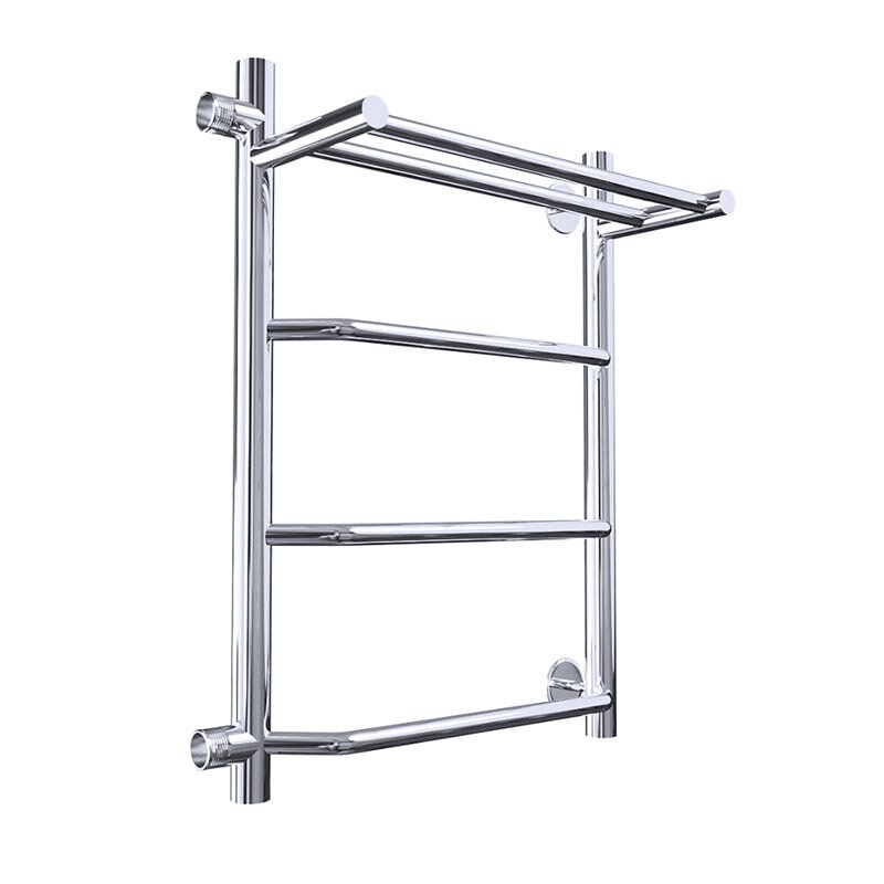 Изображение товара Полотенцесушитель Тругор Браво ПМ 1 П 50 60 с полкой хром из нержавеющей стали