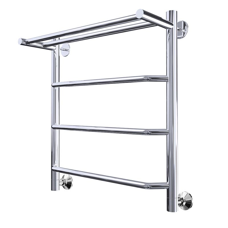 Изображение товара Полотенцесушитель Тругор Браво НП 1 П 60*50 (ЛЦ4), ширина 50 см, высота 60 см, с полкой, хром