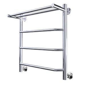 Изображение товара Полотенцесушитель Тругор Браво НП 1 П 60*50 (ЛЦ4), ширина 50 см, высота 60 см, с полкой, хром