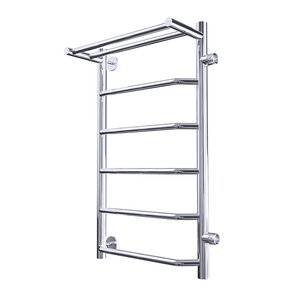 Изображение товара Полотенцесушитель Тругор Браво ПМ 1 П правый, ширина 47.5 см, высота 73.5 см, боковое подключение 50 см, с полкой, хром