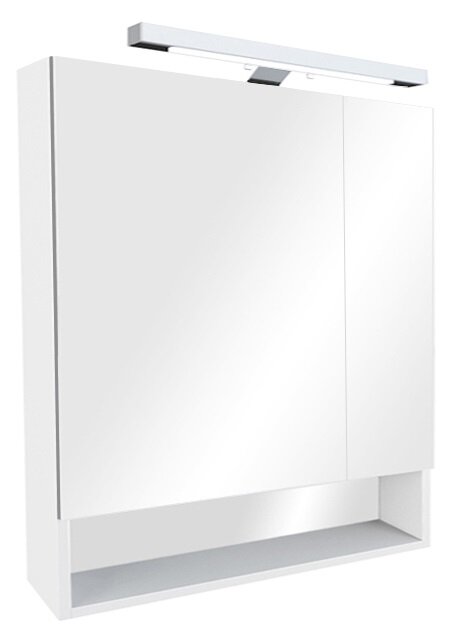 Изображение товара Зеркальный шкаф Roca Gap 70 см с подсветкой белый глянцевый