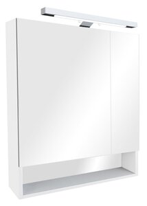 Изображение товара Зеркальный шкаф Roca Gap 70 см, с подсветкой, белый глянцевый, Z.RU93.0.288.6