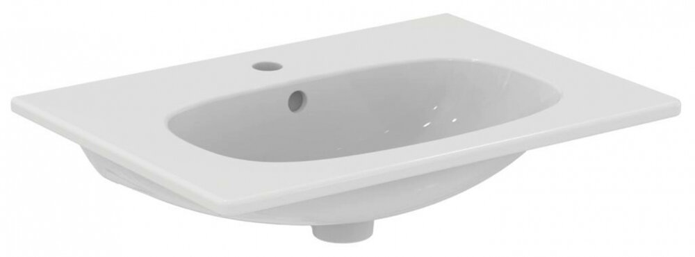 Изображение товара Раковина Ideal Standard Tesi T351001 60 см в белом цвете Изображение товара Раковина Ideal Standard Tesi T351001 60 см в белом цвете