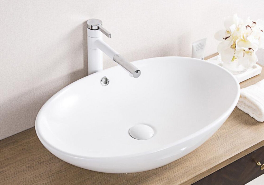 Изображение товара Накладная керамическая раковина BelBagno 63 см BB1104 для ванной комнаты