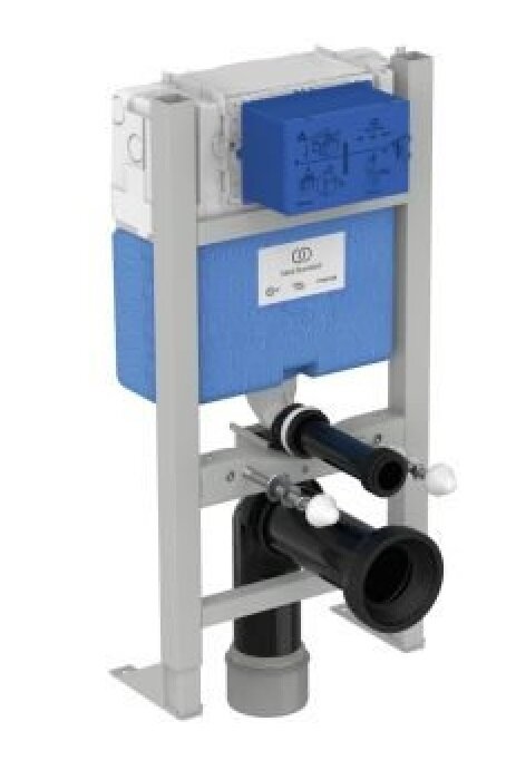 Изображение товара Инсталляция Ideal Standard Prosys 150 M для унитаза, встраиваемая, надежная, с двумя режимами смыва