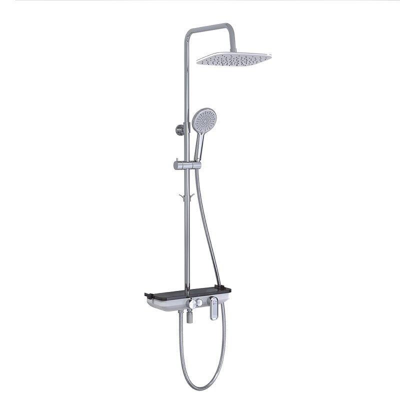 Изображение товара Душевая система Lemark Tropic LM7012C с изливом, хром