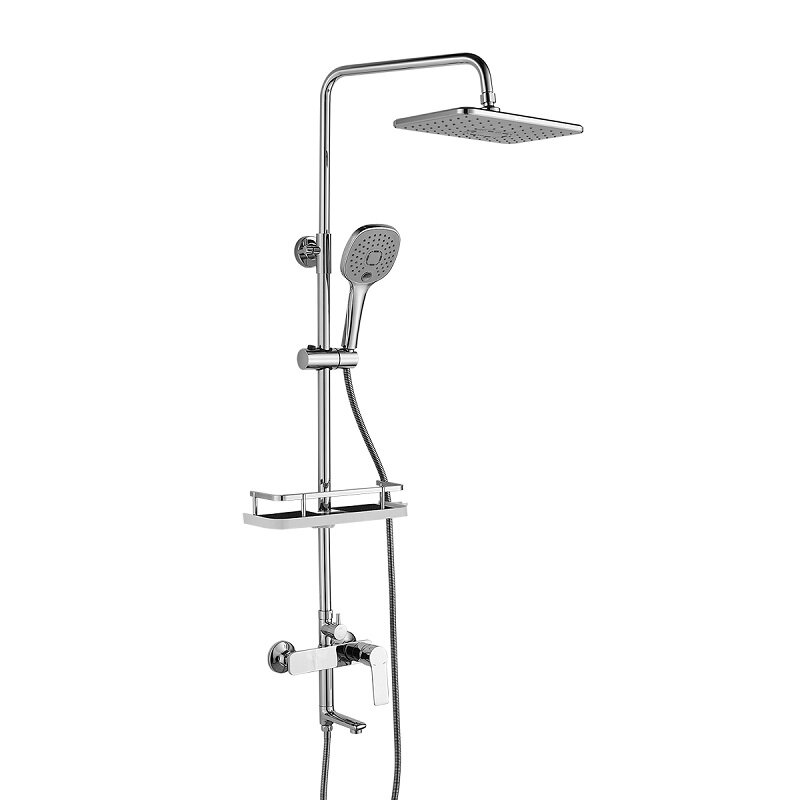 Изображение товара Душевая система Rossinka RS27-46 с поворотным изливом и 3 режимами