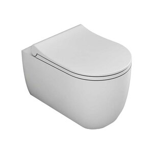 Изображение товара Подвесной безободковый унитаз Bien Vokha MDKA052N1VP1W5000, с функцией биде, крышка микролифт, белый