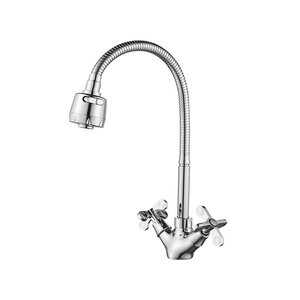 Изображение товара Смеситель Rossinka для кухонной мойки, хром, RS42-75