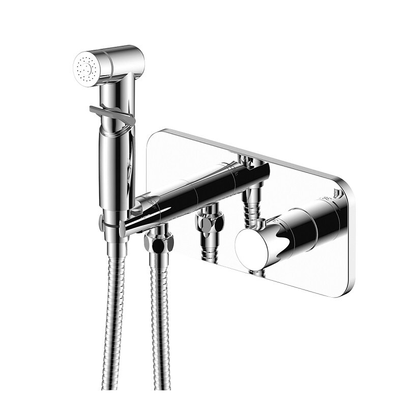 Изображение товара Гигиенический душ Rossinka, X25-59, со смесителем, хром