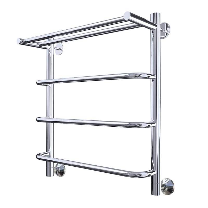 Изображение товара Полотенцесушитель Тругор Идеал НП 1 П 60х50, нержавеющая сталь, хромированное покрытие