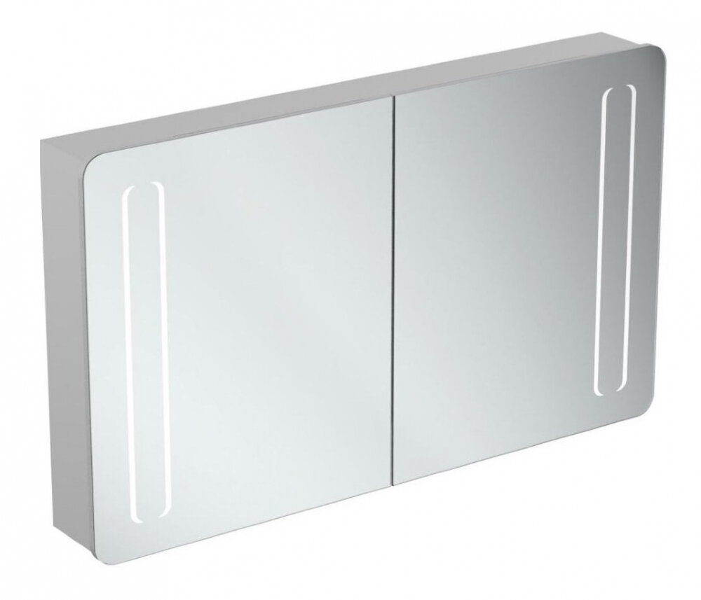 Изображение товара Зеркальный шкаф Ideal Standard Mirror&Light 120 см с подсветкой T3425AL Изображение товара Зеркальный шкаф Ideal Standard Mirror&Light 120 см с подсветкой T3425AL
