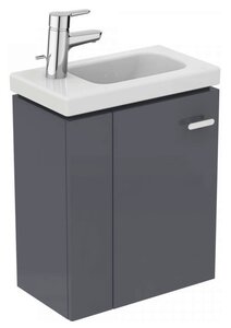 Изображение товара Тумба под раковину Ideal Standard Connect Space 45 см подвесная серый глянец