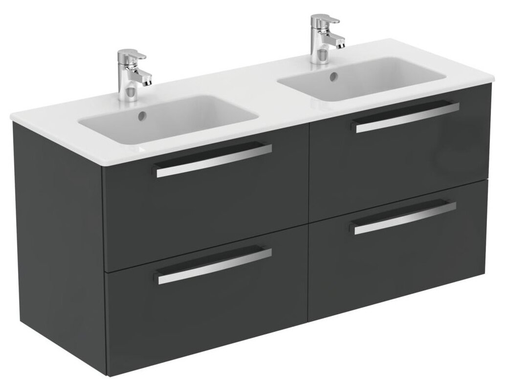 Изображение товара Тумба под раковину Ideal Standard Tempo 120 см, подвесная, черный, E0539TI