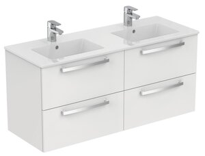 Изображение товара Тумба под раковину Ideal Standard Tempo 120 см, подвесная, белый лак глянцевый, E0539WG