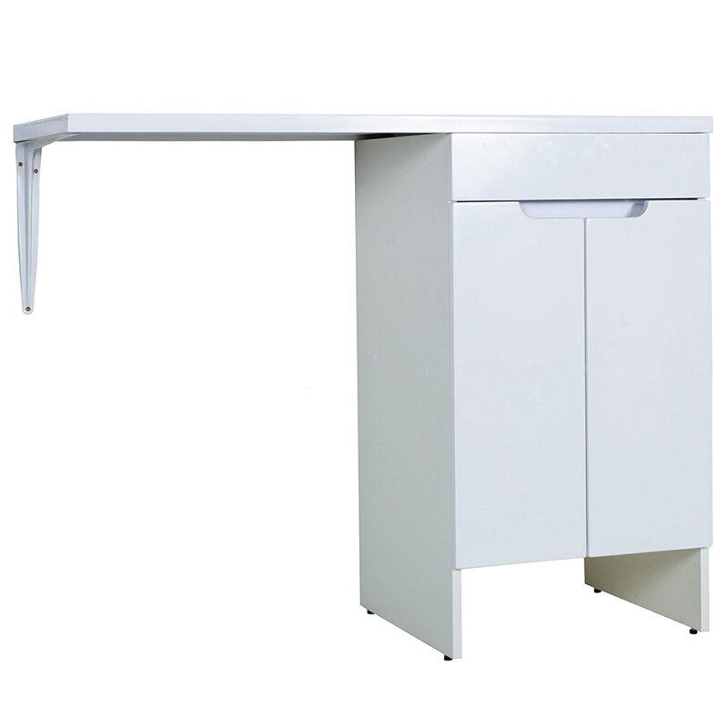 Изображение товара Тумба под раковину Orange Optima 60 см, белая, Smart Pack, STD-60TUW