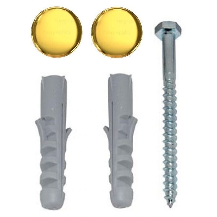 Изображение товара Крепеж для напольного унитаза Cezares золото CZR-FIX-FLR-G