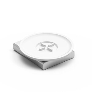 Изображение товара Мыльница Koin Nex с держателем хром, настенная, современный дизайн