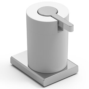 Изображение товара Дозатор жидкого мыла Koin Nex, цвет белый, NEX506