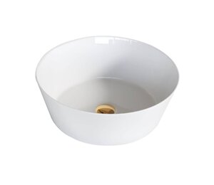 Изображение товара Раковина накладная Orange, без перелива, белый, B08-360W