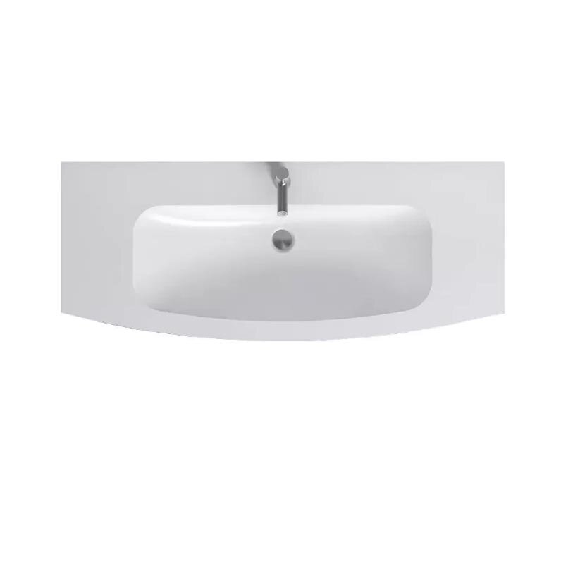 Изображение товара Стеклянная раковина Jacob Delafon Nona 120 см белая матовая для ванной