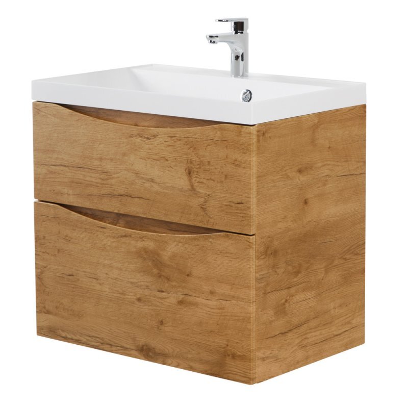 Изображение товара Подвесная тумба под раковину BelBagno Marino 80 см Rovere Nature