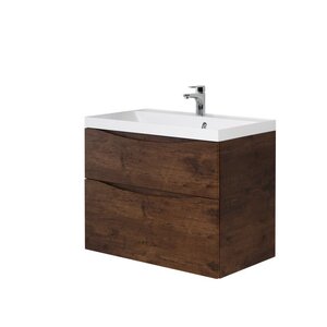 Изображение товара Тумба под раковину BelBagno MARINO-H60-900-2C-SO-RW-P 90 см, подвесная, Rovere Moro