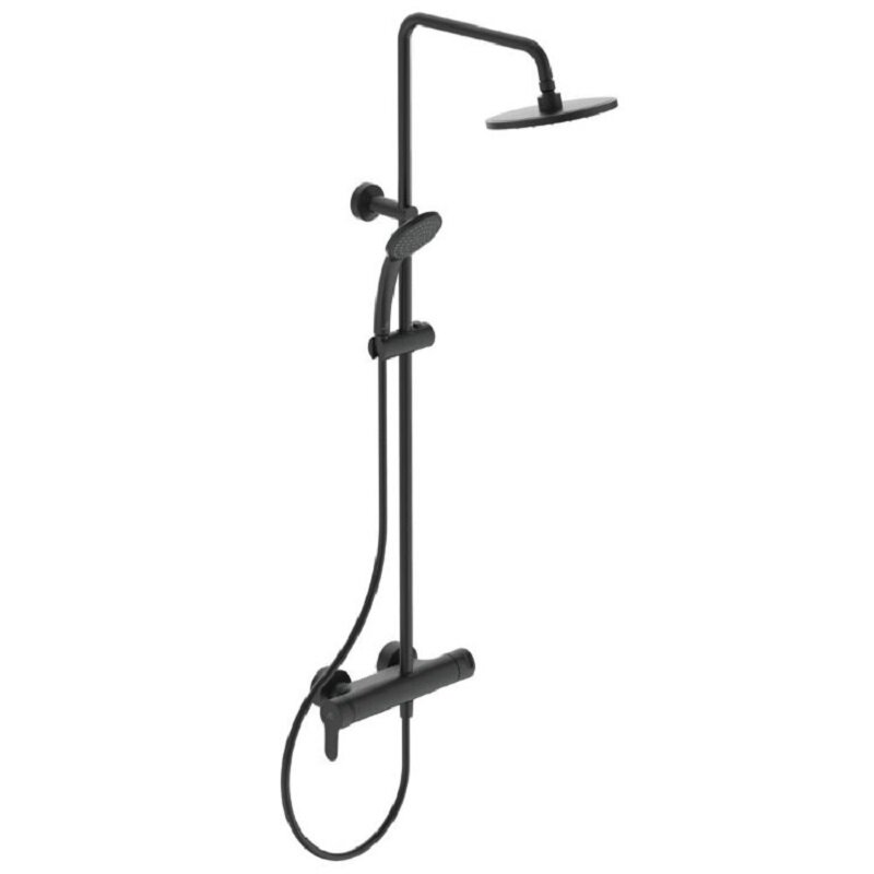 Изображение товара Душевая система Ideal Standard Cerafine BC750XG O черный матовый для ванной комнаты