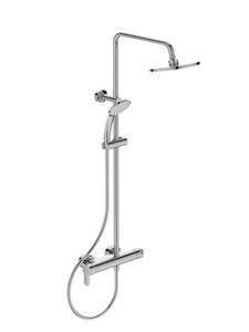 Изображение товара Душевая система Ideal Standard Idealrain Eco Cerafine O, цвет хром глянцевый, BC750AA