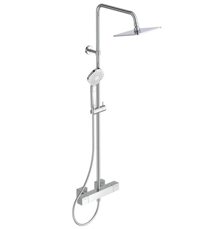 Изображение товара Душевая система Ideal Standard Ceratherm A7540AA T100 термостатическая, хром глянцевый