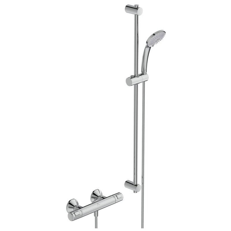 Изображение товара Душевая система Ideal Standard Ceratherm T25 с термостатом и шлангом 160 см