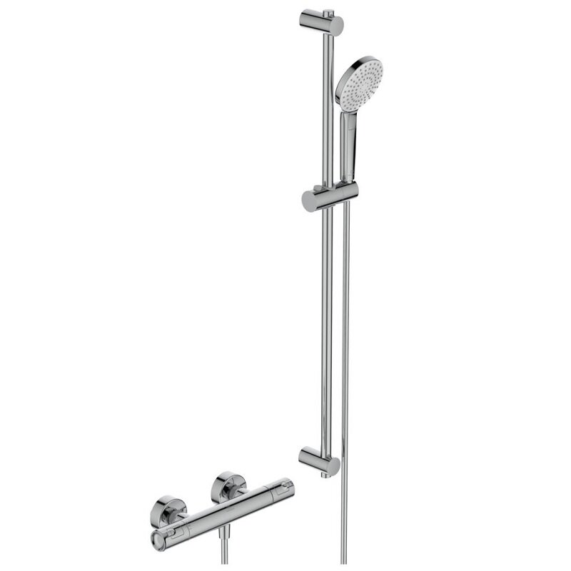Изображение товара Термостатическая душевая система Ideal Standard Ceratherm A7218AA с хром глянцевым покрытием
