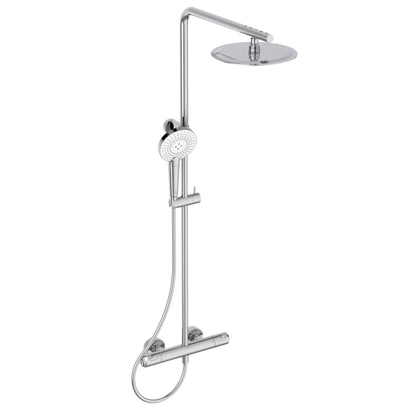Изображение товара Душевая система Ideal Standard Ceratherm A7704AA T50 термостатическая хром глянцевый