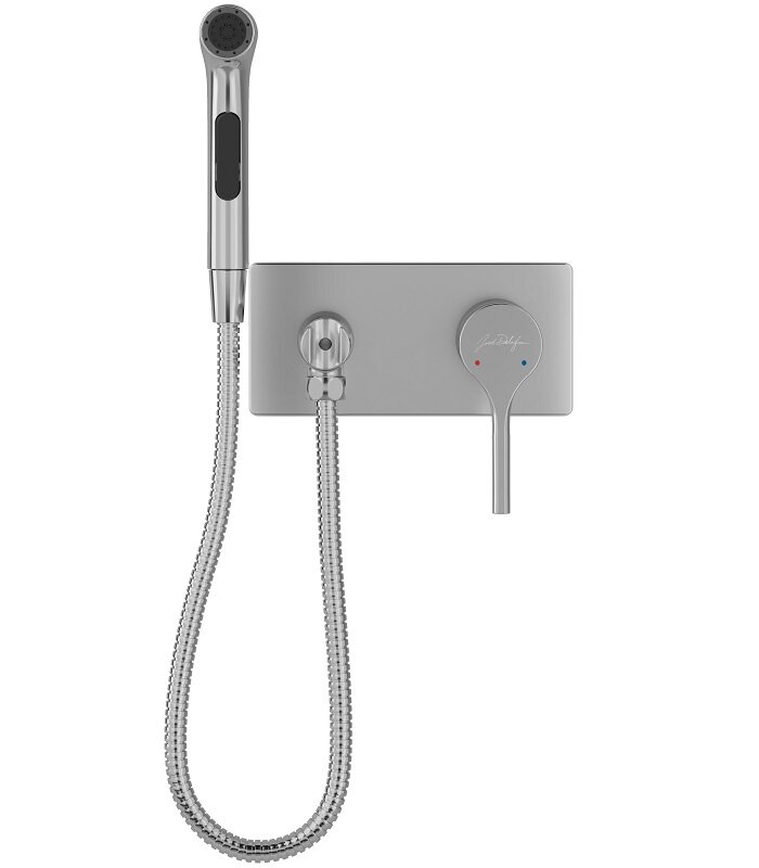 Изображение товара Гигиенический душ Jacob Delafon Elate E25838-CP со смесителем хром универсальный дизайн