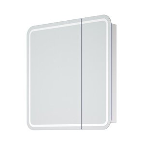 Изображение товара Зеркальный шкаф Corozo Алабама 80/C, c LED-подсветкой, корпус белый, SD-00000902