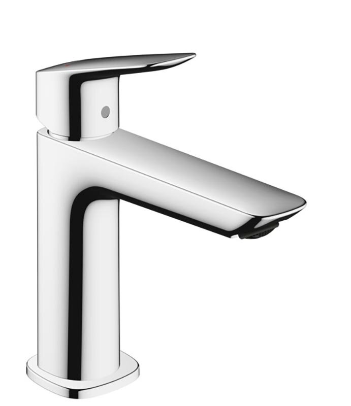 Изображение товара Смеситель для раковины Hansgrohe Logis Fine 71252000 хром с донным клапаном