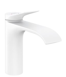 Изображение товара Смеситель для раковины Hansgrohe Vivenis, 75020700, с донным клапаном, белый матовый